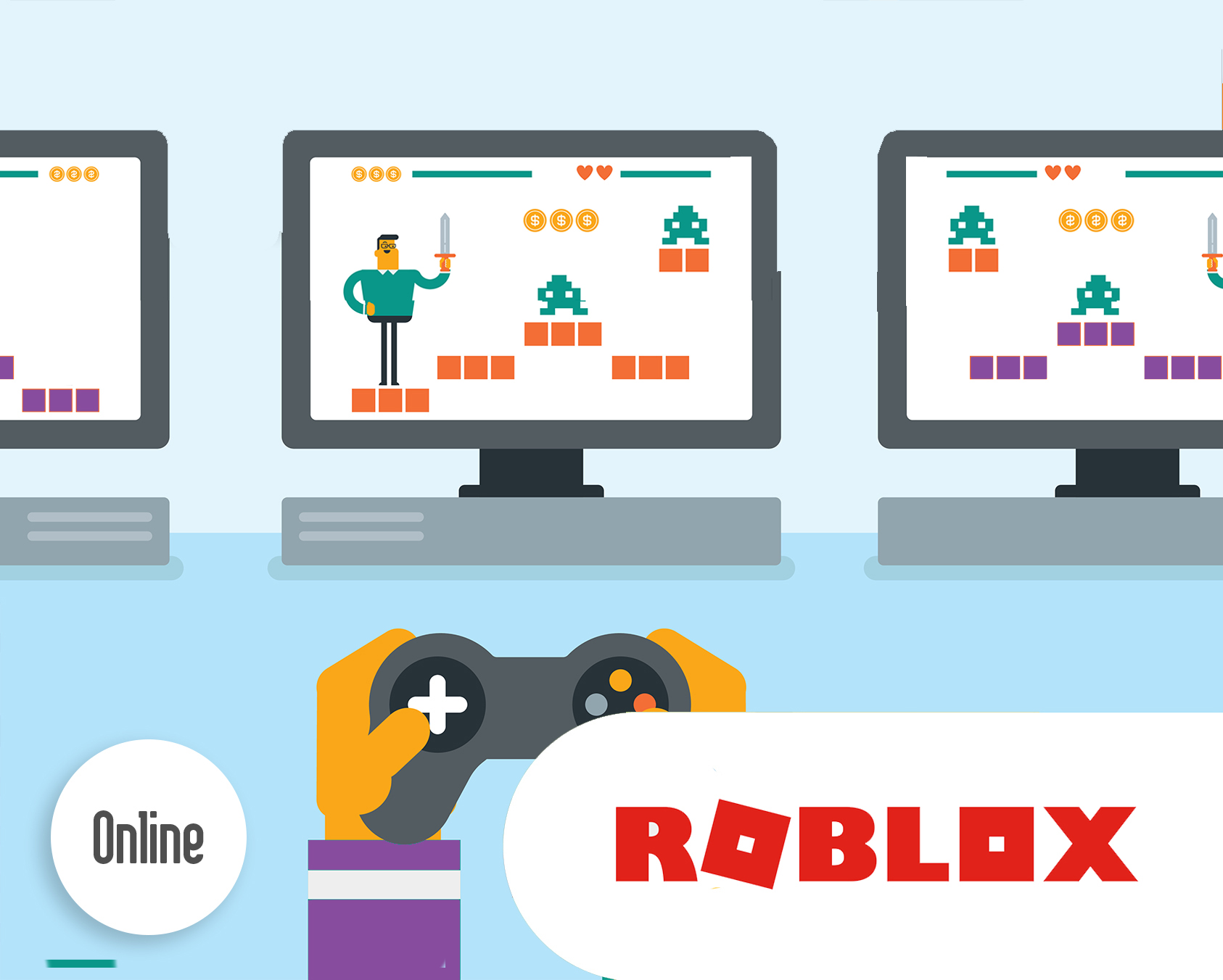 Online kurs - Young game developer in ROBLOX (5 susreta)