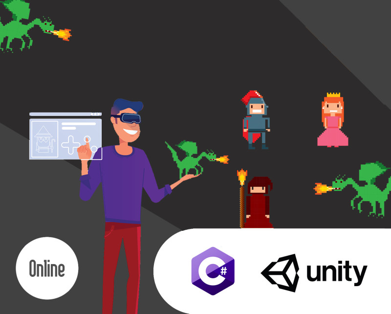 Online kurs - Game Developer in Unity (5 susreta)